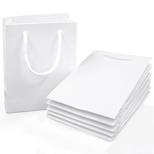 ホワイト紙袋 3枚セット Amazon | TOPtoper 紙袋 手提げ紙袋 無地紙袋 60枚入りセット